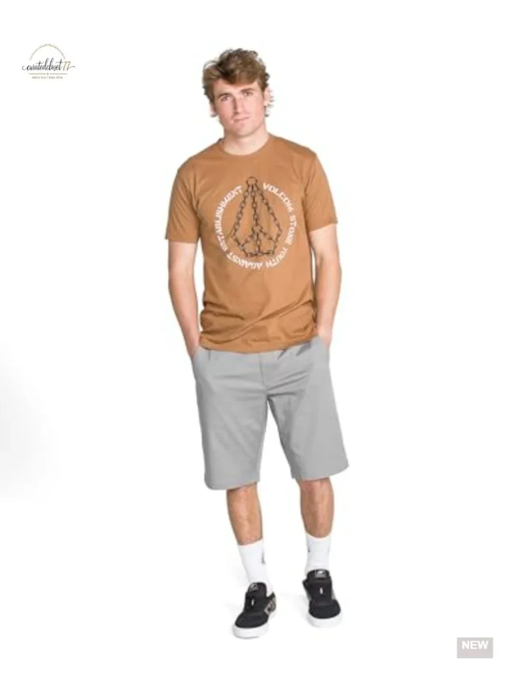 Men's Stretch Chino Shorts Casual Flat Front 22